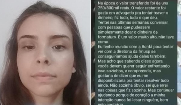 Alicia Dudy Müller Veiga é acusada de golpe na USP — Foto: Reprodução