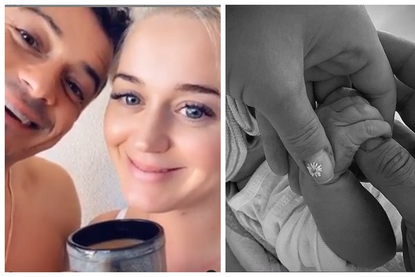 A filha de Katy Perry e Orlando Bloom, Daisy Dove Bloom, nasceu em agosto de 2020 (Foto: Instagram)