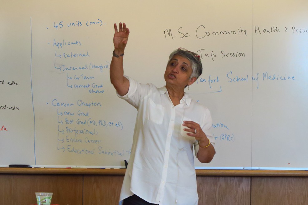 Sonoo Thadaney, diretora-executiva do Presence, centro ligado à faculdade de medicina em Stanford — Foto:  Divulgação