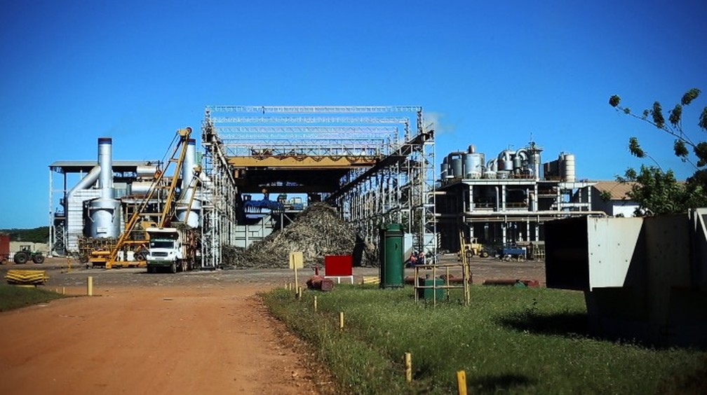 Município de União abriga a maior usina de cana de açúcar do Piauí — Foto: Reprodução/TV Clube