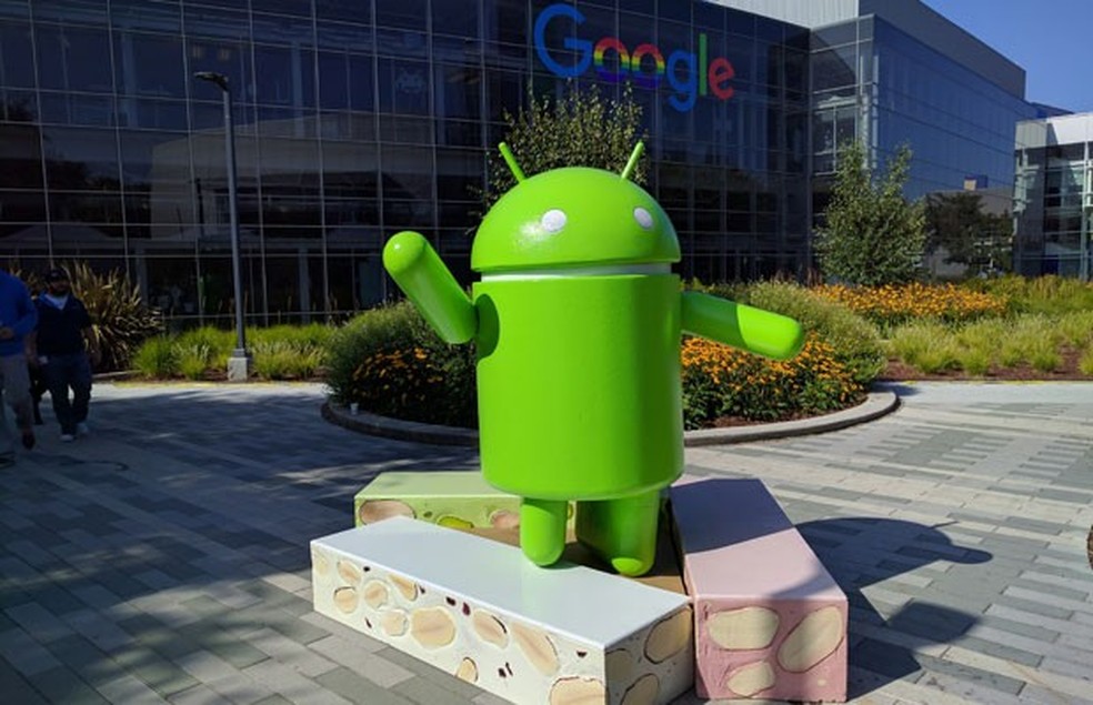 Símbolo do sistema operacional Android, do Google — Foto: Divulgação/Google