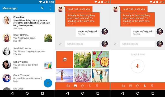 Messenger é um cliente de SMS e MMS para Android (Foto: Divulgação/Play Store)