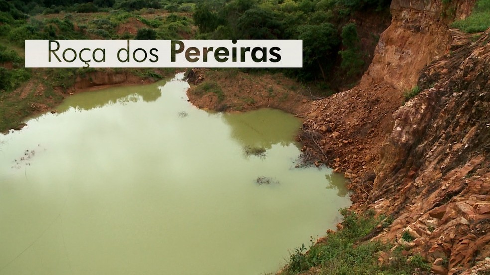 Roça dos Pereiras, local onde foram encontradas as primeiras pedras de opala em Pedro II — Foto: TV Clube