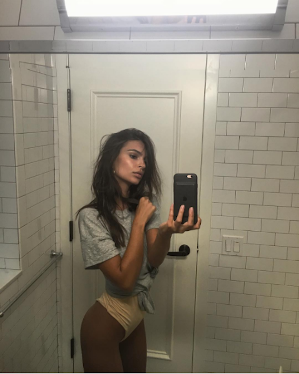 A modelo Emily Ratajkowski (Foto: Instagram)