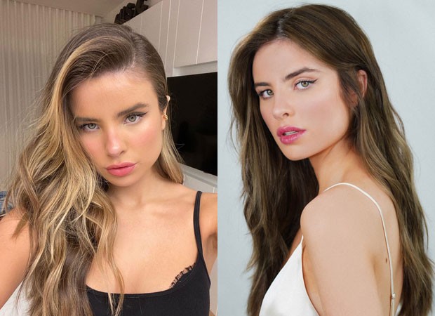 Antes e depois de Giulia Be (Foto: Reprodução/Instagram e Film In e Chris Monassa/Divulgação)