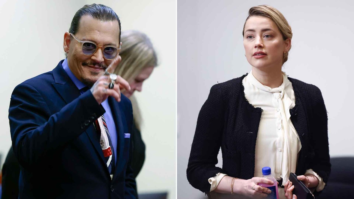 Amber Heard diz que Johnny Depp chutou suas costas ao saber que ela beijou James Franco em filme |  Cinema