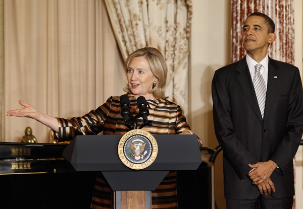 Hillary Clinton ganhou o apoio de Barack Obama (Foto: Chip Somodevilla / Getty Images)
