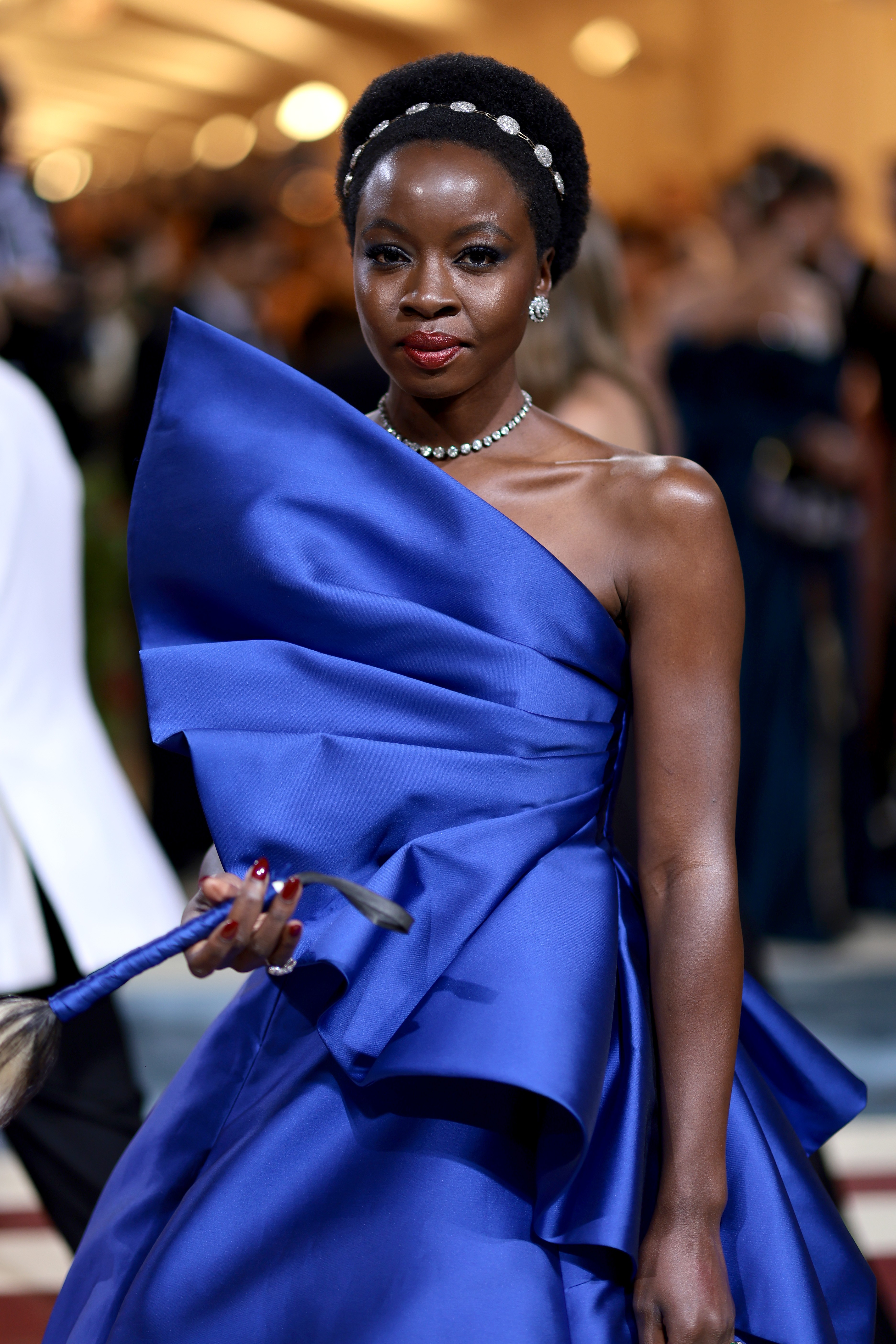 NEW YORK, NEW YORK - MAY 02: Danai Gurira attends The 2022 Met Gala Celebrating "In America: An Anthology of Fashion" at The Metropolitan Museum of Art on May 02, 2022 in New York City. (Photo by Dimitrios Kambouris/Getty Images for The Met Museum/Vogue) (Foto: Getty Images for The Met Museum/)