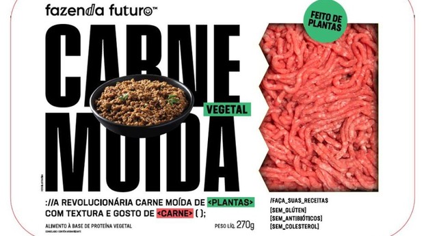 Carne moída vegetal da Fazenda Futuro (Foto: Fazenda Futuro/Divulgação)