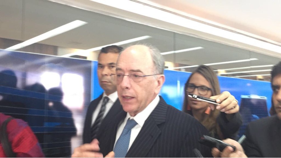 Pedro Parente, presidente da Petrobras e agora eleito para o comando do conselho de administração da BRF (Foto: Daniel Silveira/G1)