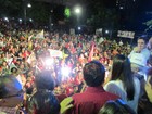 Mais de quatro mil pessoas festejam vitória de Wellington Dias, do PT 