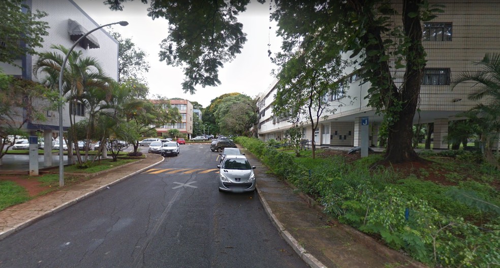 SQN 403, na Asa Norte, em Brasília — Foto: Google/Reprodução