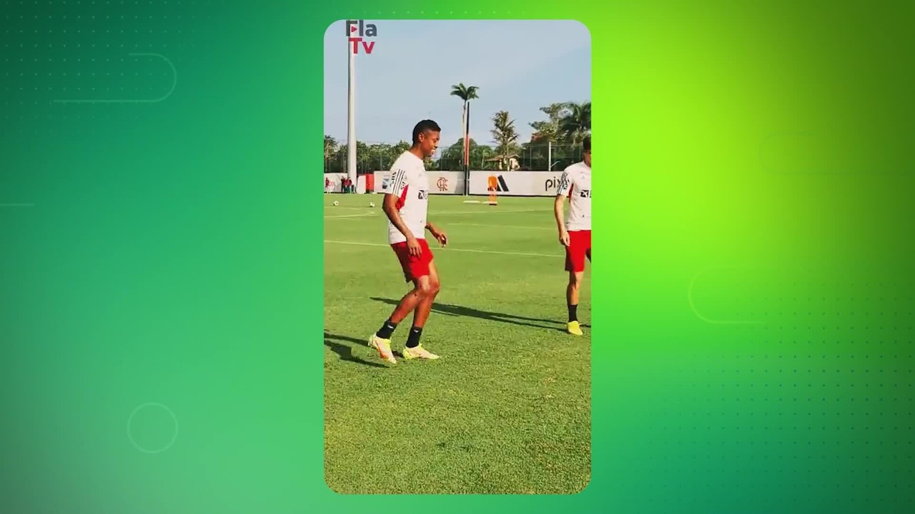 Bruno Henrique recebe alta m&eacute;dica e volta aos trabalhos de prepara&ccedil;&atilde;o f&iacute;sica no Flamengo