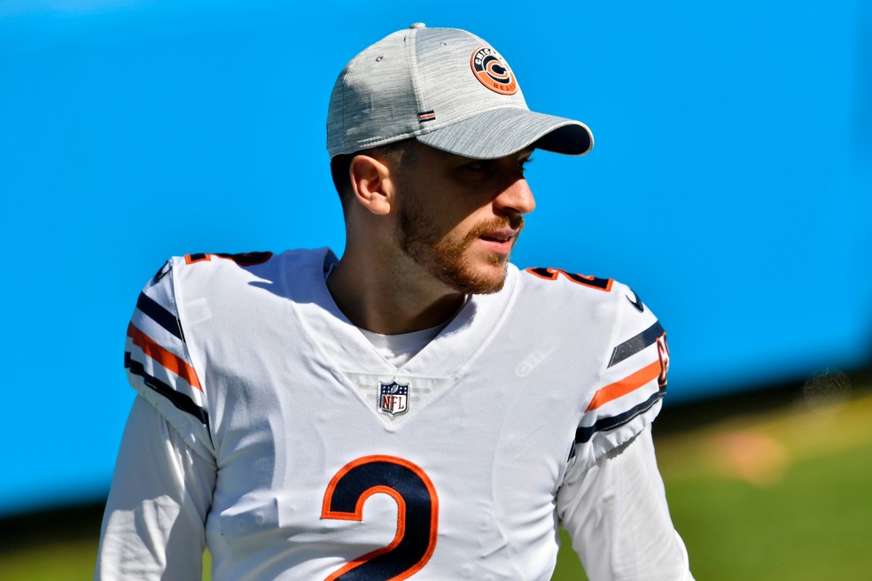 Cairo Santos é o único jogador brasileiro em elenco ativo na NFL atualmente — Foto: Grant Halverson/Getty Images