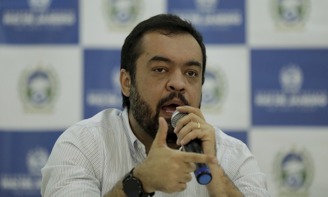 O governador do Rio, Cláudio Castro