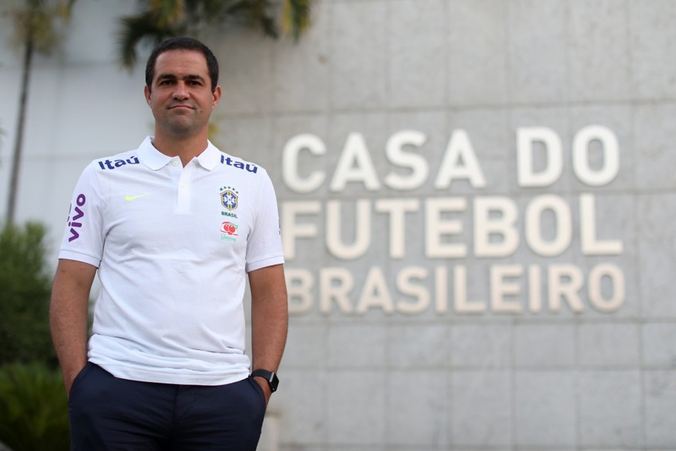 AndrÃ© Jardine serÃ¡ o novo tÃ©cnico da seleÃ§Ã£o brasileira olÃ­mpica â€” Foto: DivulgaÃ§Ã£o/CBF