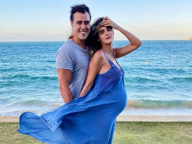 Joaquim Lopes e Marcella Fogaça esperam gêmeas (Foto: Reprodução/Instagram)