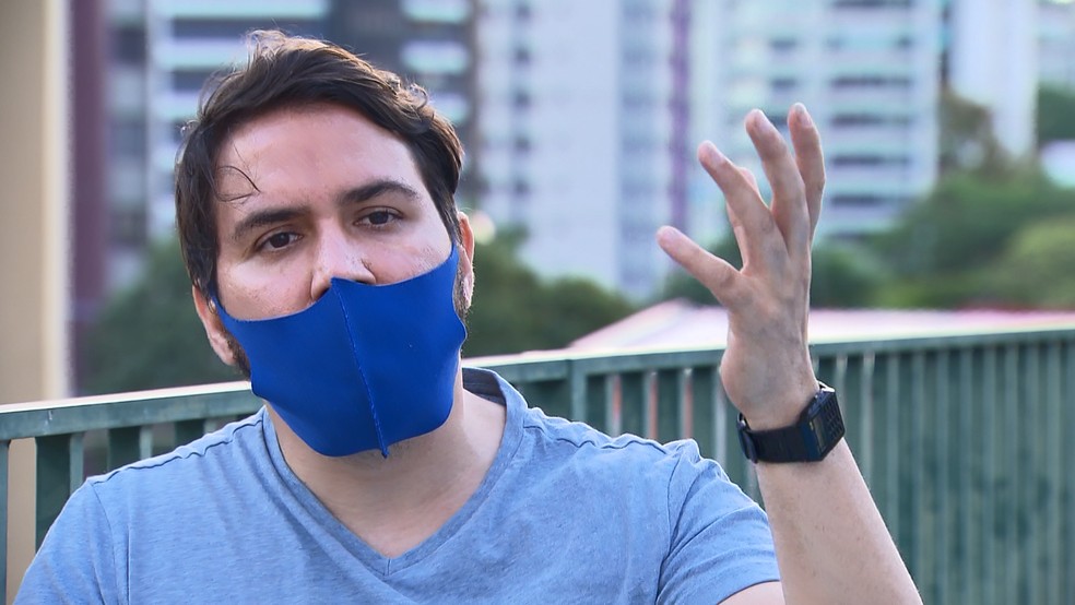 'Foi uma agressão totalmente descabida', diz Rodrigo Farias Ferronato — Foto: Reprodução/EPTV