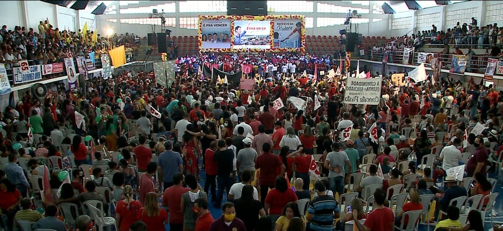 Em meio à pandemia, convenções partidárias reúnem milhares de pessoas e causam aglomerações no Maranhão | Eleições 2020 no Maranhão | G1