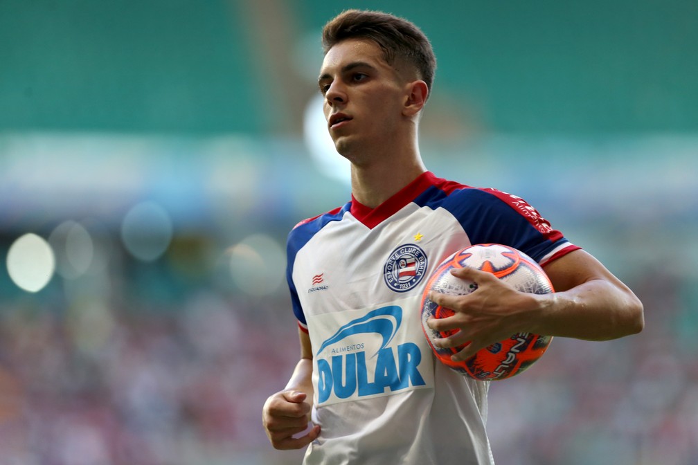 Shaylon está emprestado ao Bahia — Foto: Felipe Oliveira/Divulgação/EC Bahia
