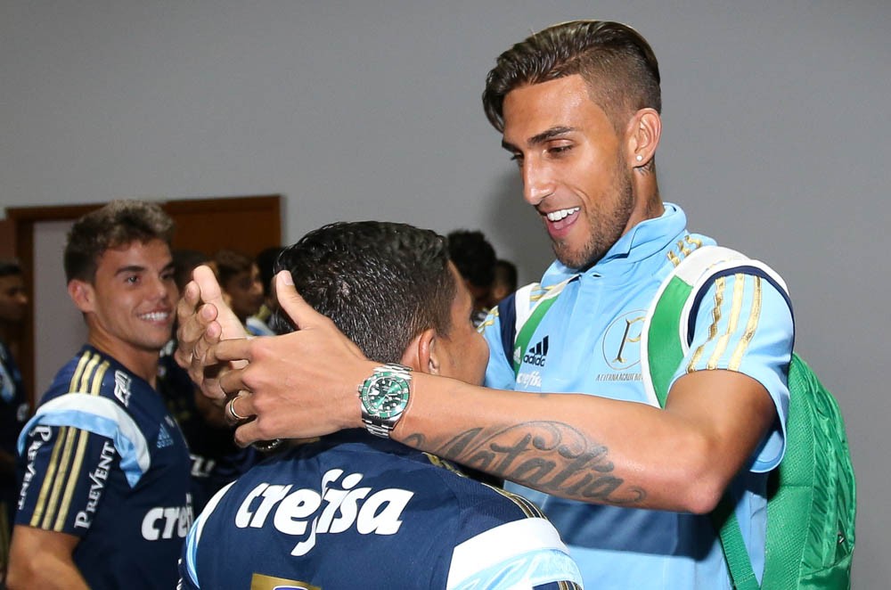 Amigos e agora sócios, Rafael Marques e Dudu se reencontram em São Caetano x Palmeiras