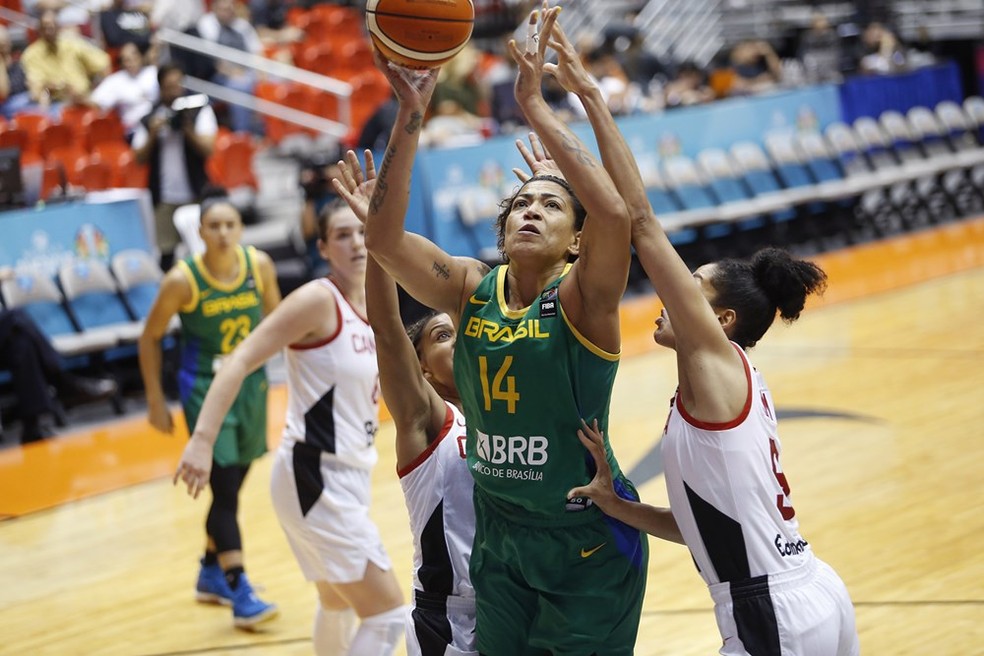 Brasil Canadá Copa do Mundo basquete — Foto: Divulgação