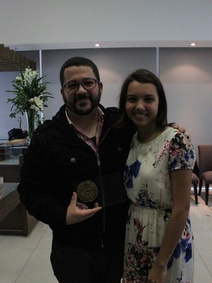 Renato Moriconi e Fernanda Lobato (Foto: Editora Globo)