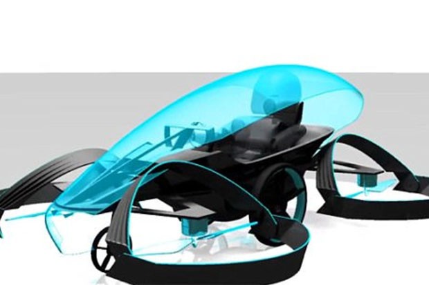Conheça o Skydrive, carro voador que poderá ser lançado em 2020 (Foto: Reprodução Cartivator)