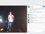 Fã posta vídeo de Justin Bieber com as calças caindo em show Fã posta vídeo de Justin Bieber com as calças caindo em show