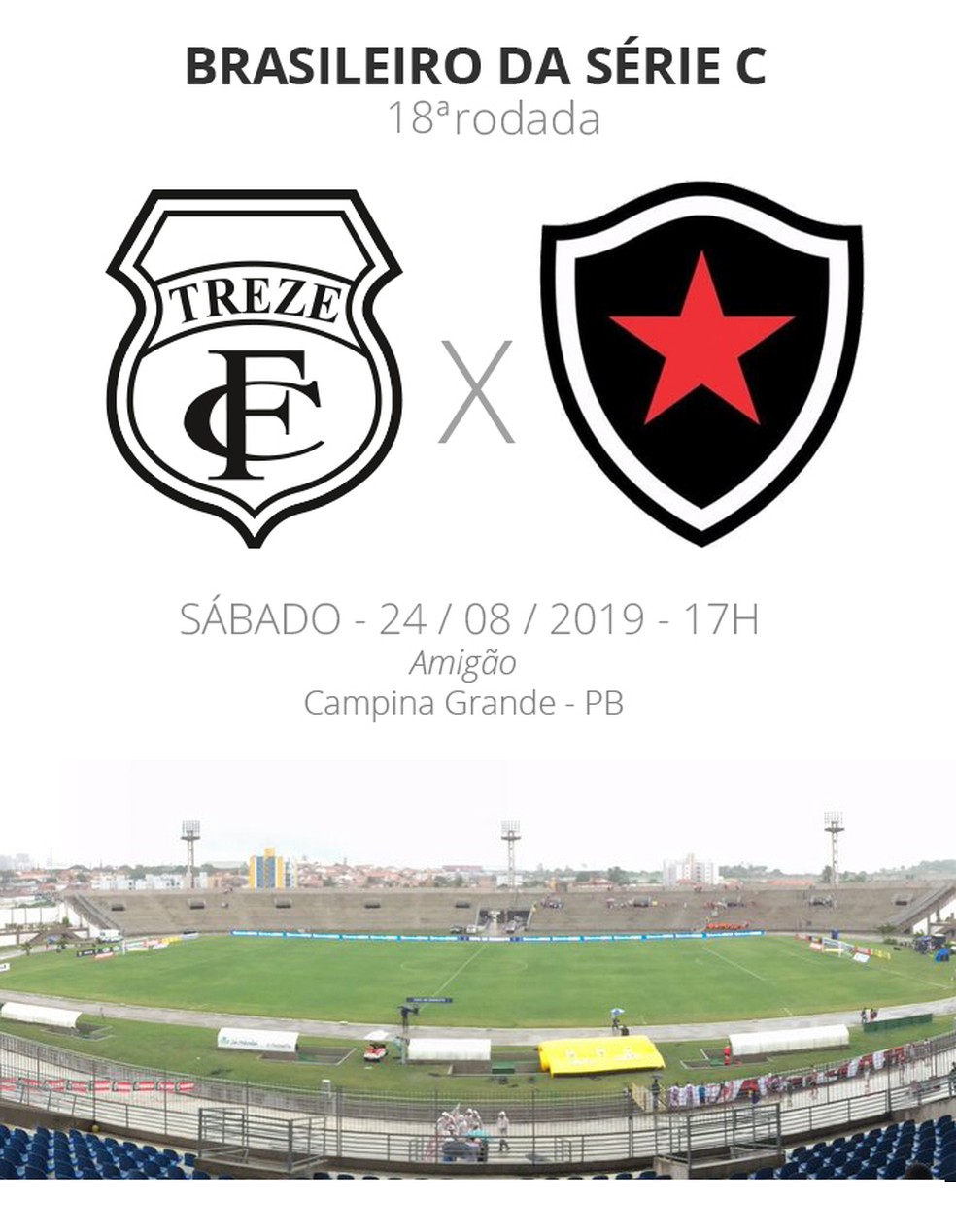 Treze X Botafogo Pb Tudo O Que Voce Precisa Saber Sobre O Jogo Da Rodada 18 Brasileirao Serie C Ge