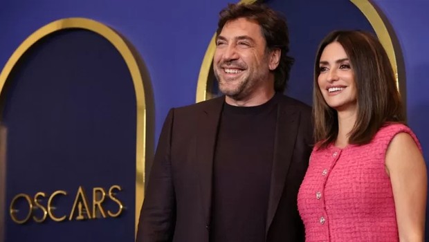 Javier Bardem e a mulher, Penélope Cruz, são indicados a prêmios de atuação por filmes diferentes (Foto: REUTERS via BBC)