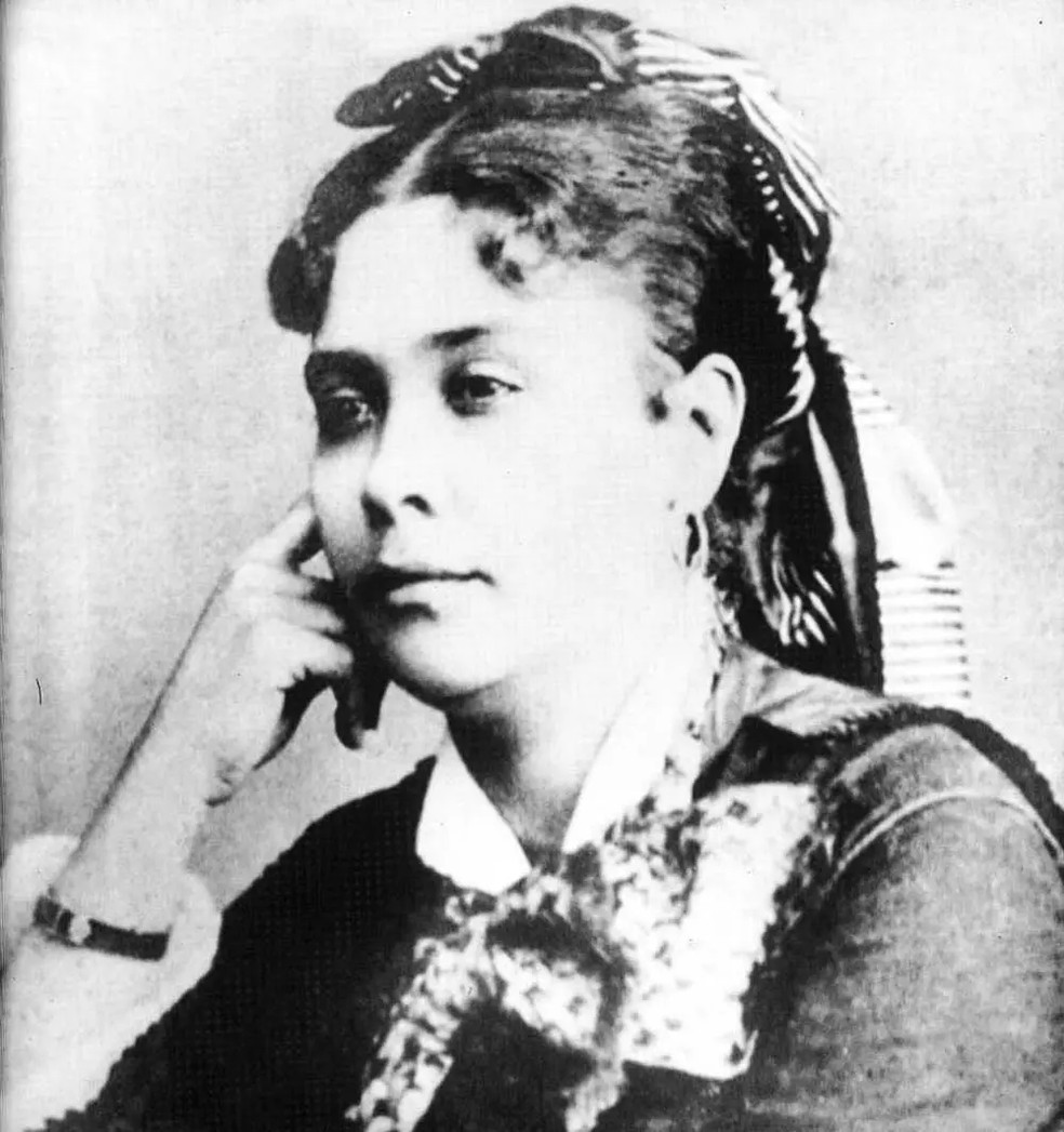 Chiquinha Gonzaga em 1877 — Foto: Wikimedia Commons 