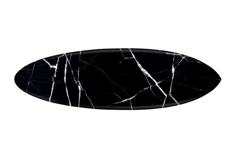 Prancha de surfe Hypto Krypto, da coleção Marble, de poliuretano e epóxi, 0,52 x 1,83 m, da Hayden Shapes, preço sob consulta