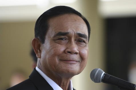 Oposição questiona permanência de Prayuth no poder desde 2014 (Foto: EPA via Agência ANSA)