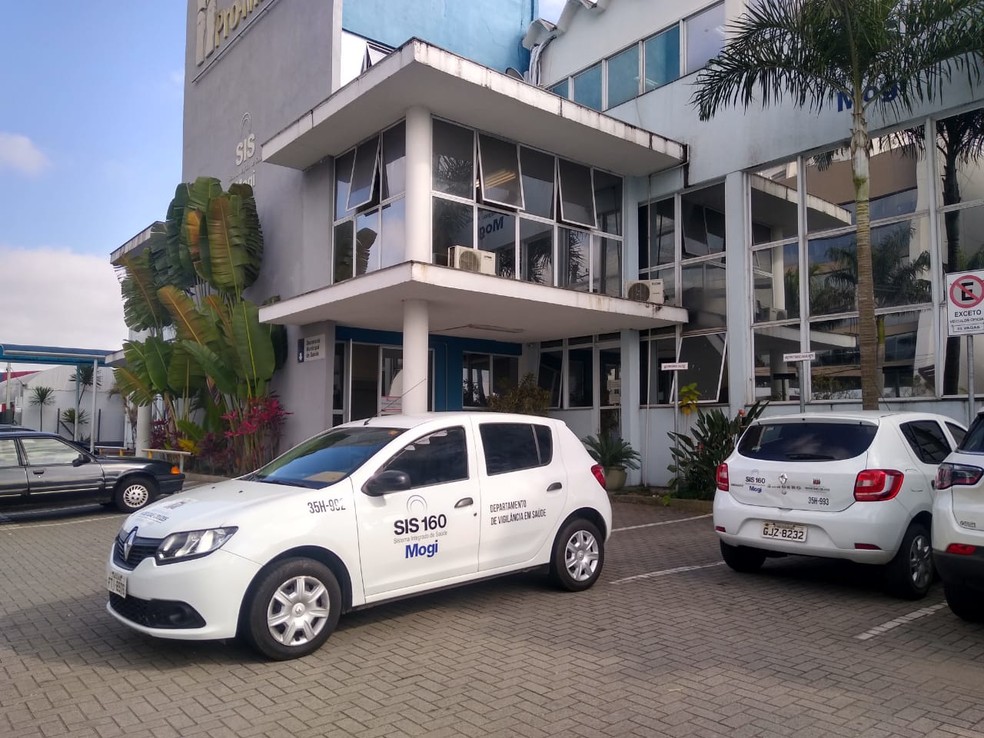 Opera&ccedil;&atilde;o do Gaeco foi realizada na sede da Secretaria de Sa&uacute;de de Mogi das Cruzes &mdash; Foto: Ralph Sigueira/TV Di&aacute;rio