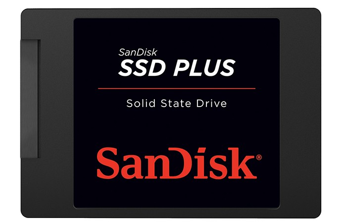 SSD Plus de 480 GB da SanDisk custa R$ 850 (Crédito: Divulgação/SanDisk)
