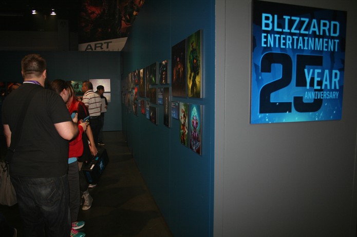 BlizzCon de 2016 celebra 25 anos da Blizzard com exposição (Foto: Felipe Vinha)