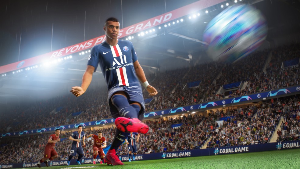 Mbappé no FIFA 21 — Foto: Divulgação / EA Sports