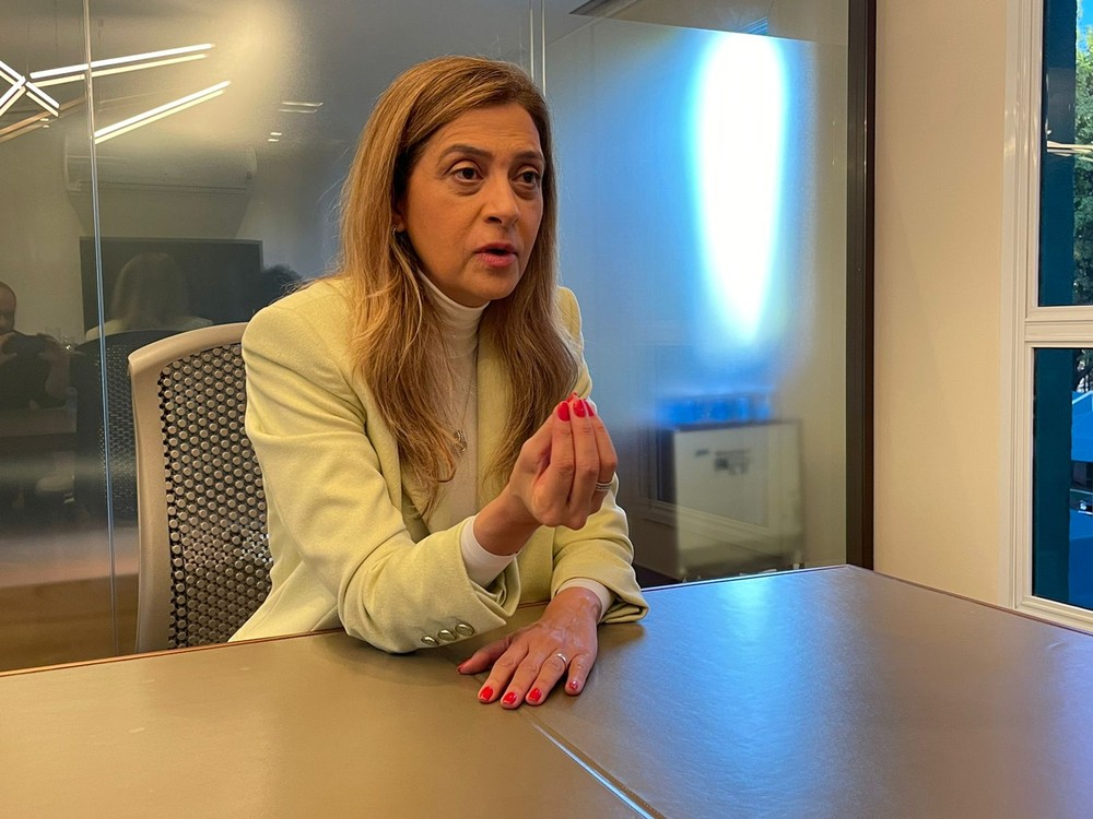 Leila Pereira abre o jogo durante entrevista: 