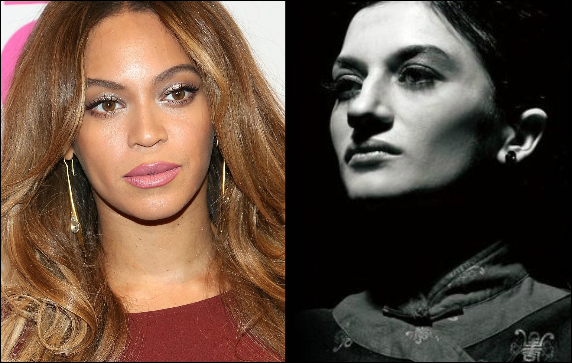 Beyoncé versus Mitsou. (Foto: Getty Images e Tamás Dobos/Creative Commons.)