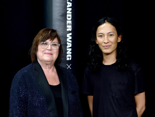 Alexander Wang e Margareta van den Bosch, consultora criativa da H&M (Foto: Getty Images)