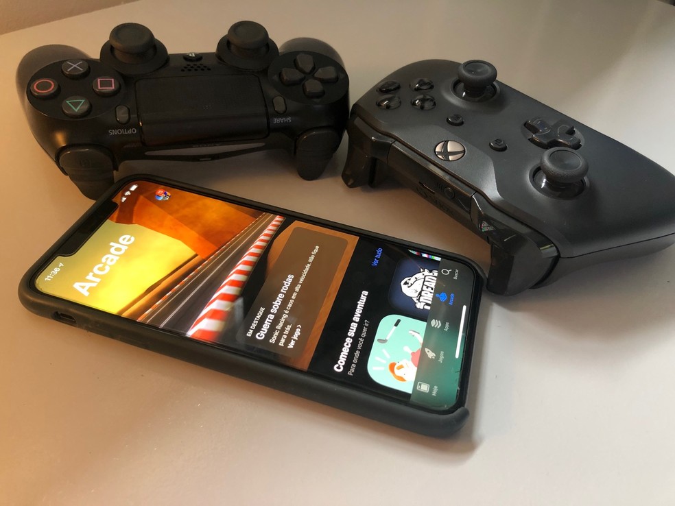 Como Conectar Os Controles De Ps4 E Xbox One No Iphone E Ipad Jogos Techtudo - brawl stars controle xbox one