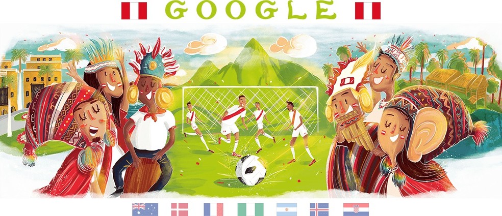 Copa Do Mundo 2018 Jogos De Hoje Sao Comemorados Com Doodles Do Google Internet Techtudo