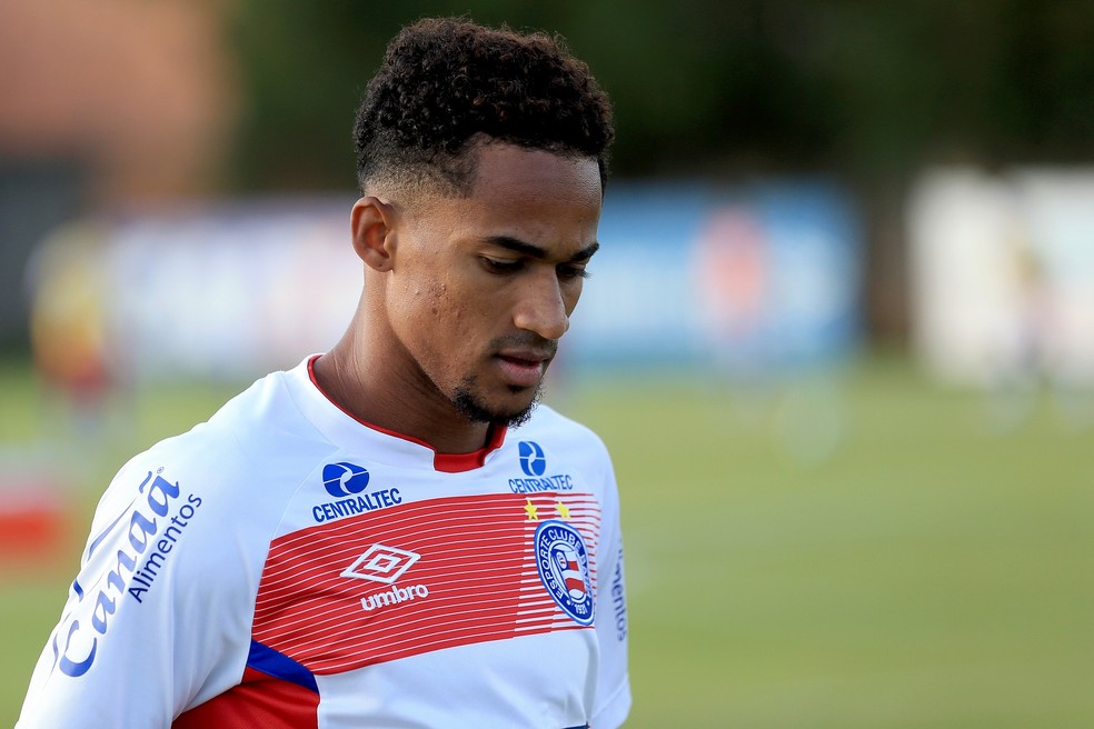 Jogador defendeu o Bahia em 2017 (Foto: Felipe Oliveira/Divulgação/EC Bahia)