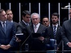 Em cerimônia de 11 minutos, Temer é empossado presidente da República