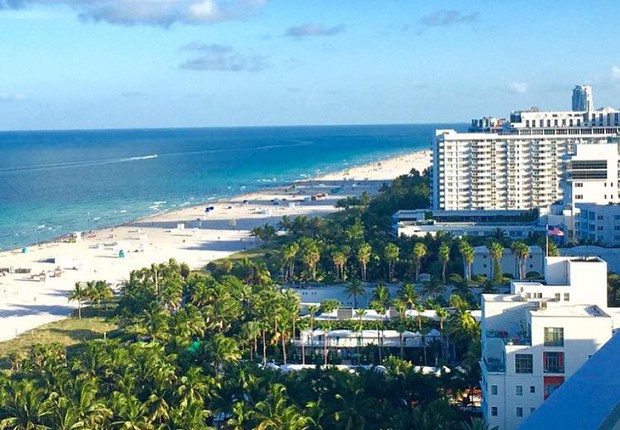 Vista do Shore Club, localizado em Miami. É dentro desse espaço que o Grupo Fasano terá o seu hotel (Foto: Divulgação Shore Club)