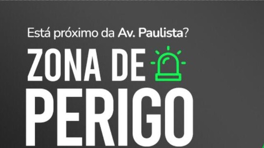 Campanha alerta zonas de perigo de roubo de celular em São Paulo 