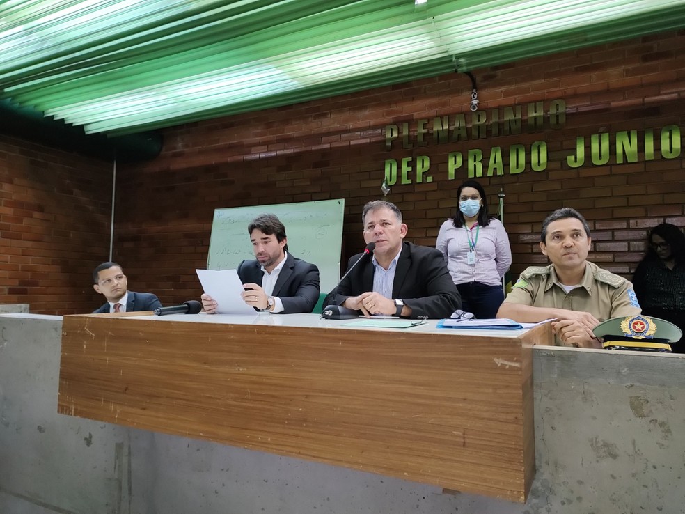 Audiência pública na Alepi debateu a situação de classificados no concurso público da Polícia Militar do Piauí. — Foto: Ascom Alepi