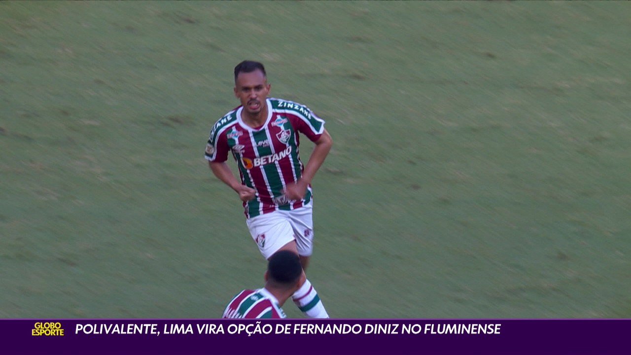 Polivalente, Lima vira opção de Fernando Diniz no Fluminense