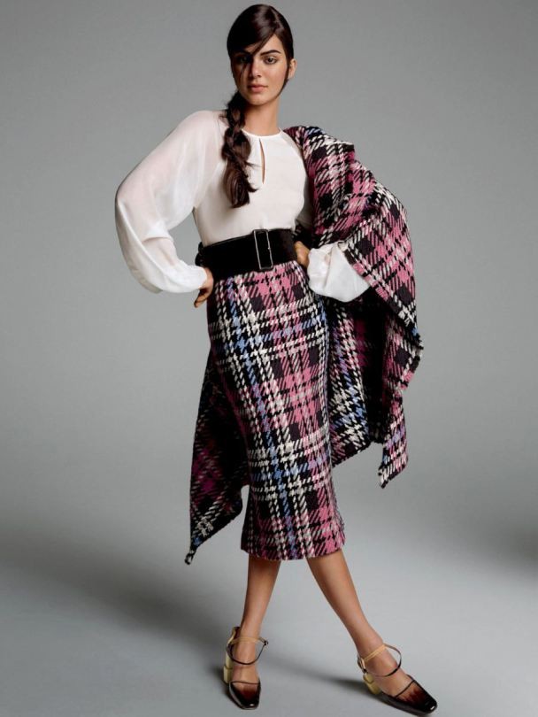 Kendall Jenner na Vogue America (Foto: Reprodução)